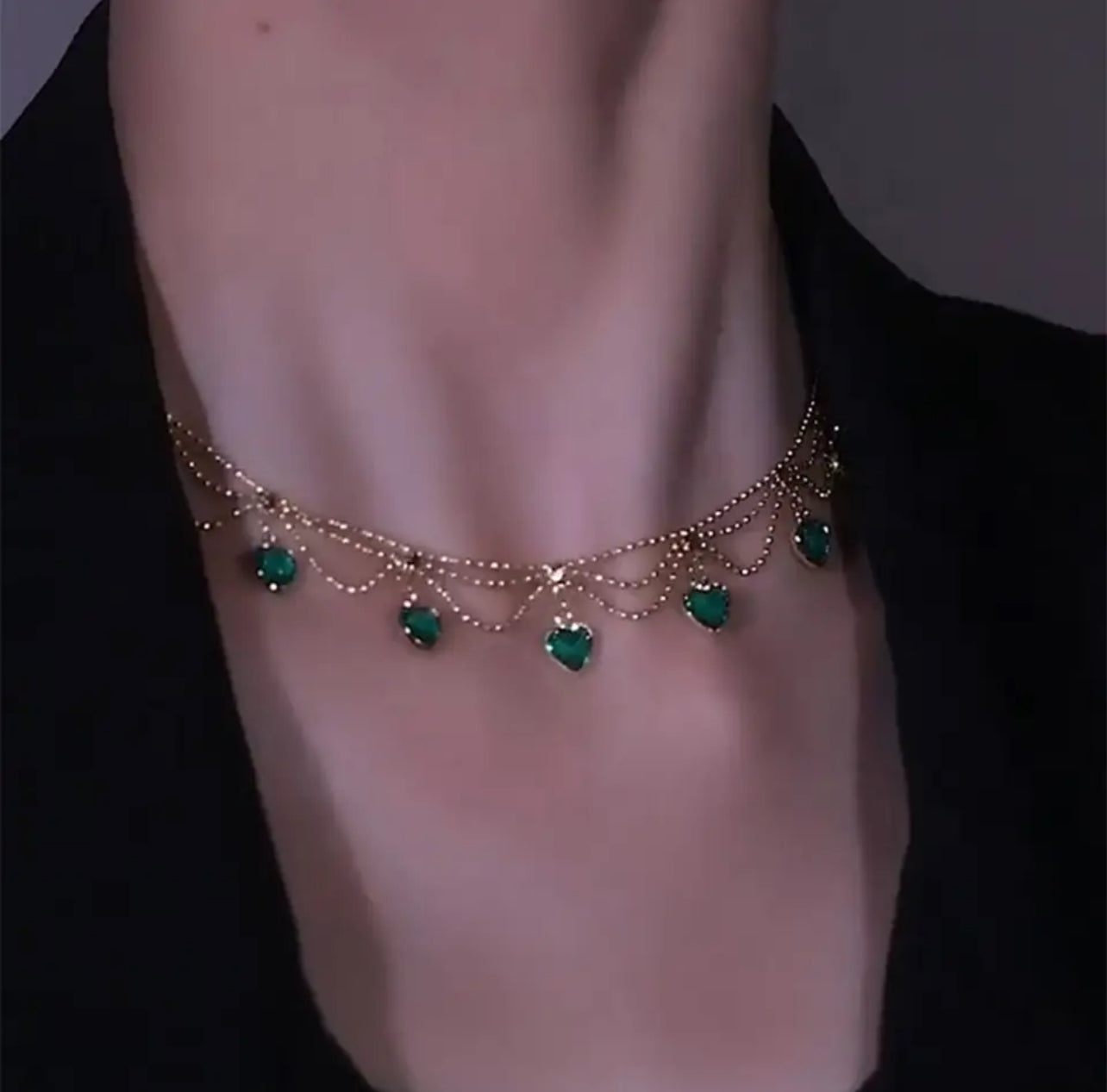 Multi Heart Necklace