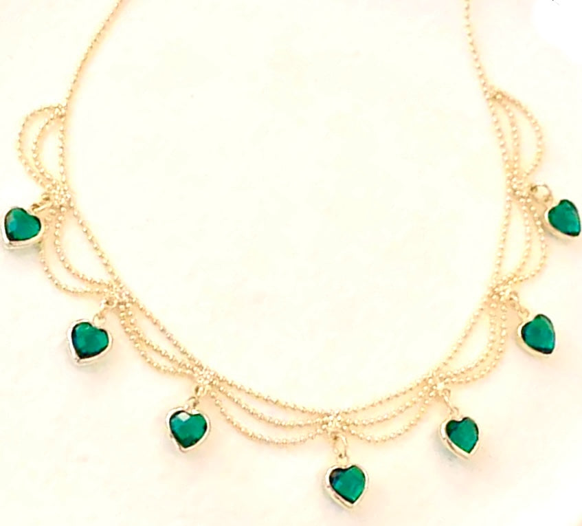 Multi Heart Necklace